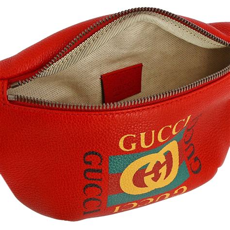 gucci small print belt bag|gucci belt bags men's.